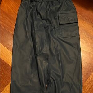 Hatley Navy Kids Cargo Rain Pants